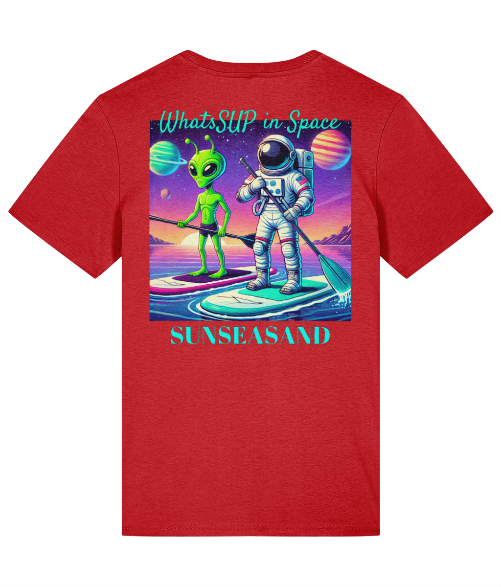 WhatSUP in Space Printed Tee