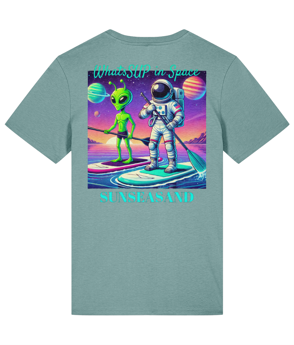 WhatSUP in Space Printed Tee