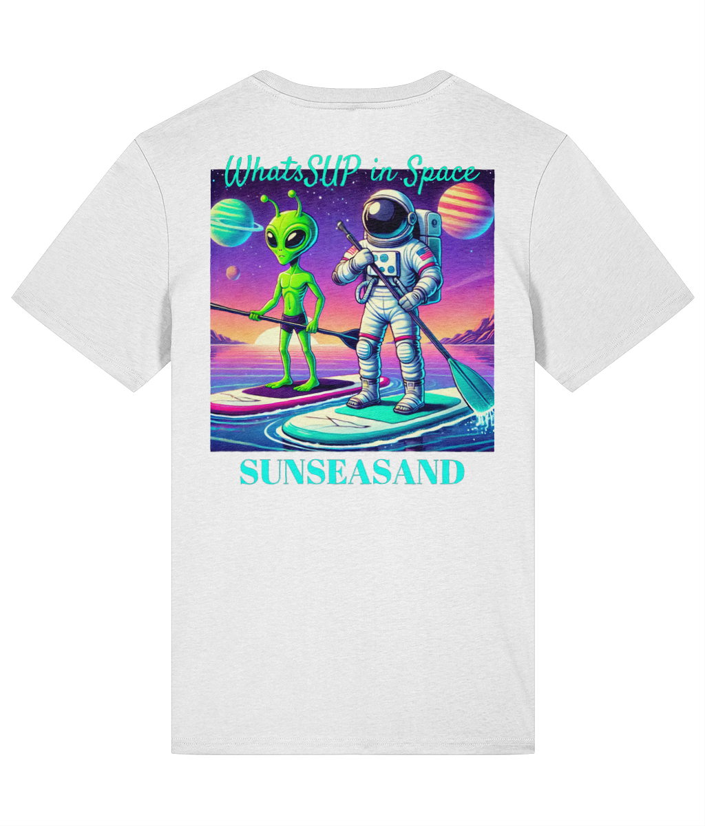 WhatSUP in Space Printed Tee
