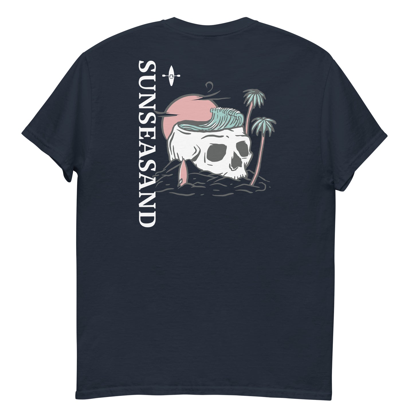Mens Skull Printed Classic Tee