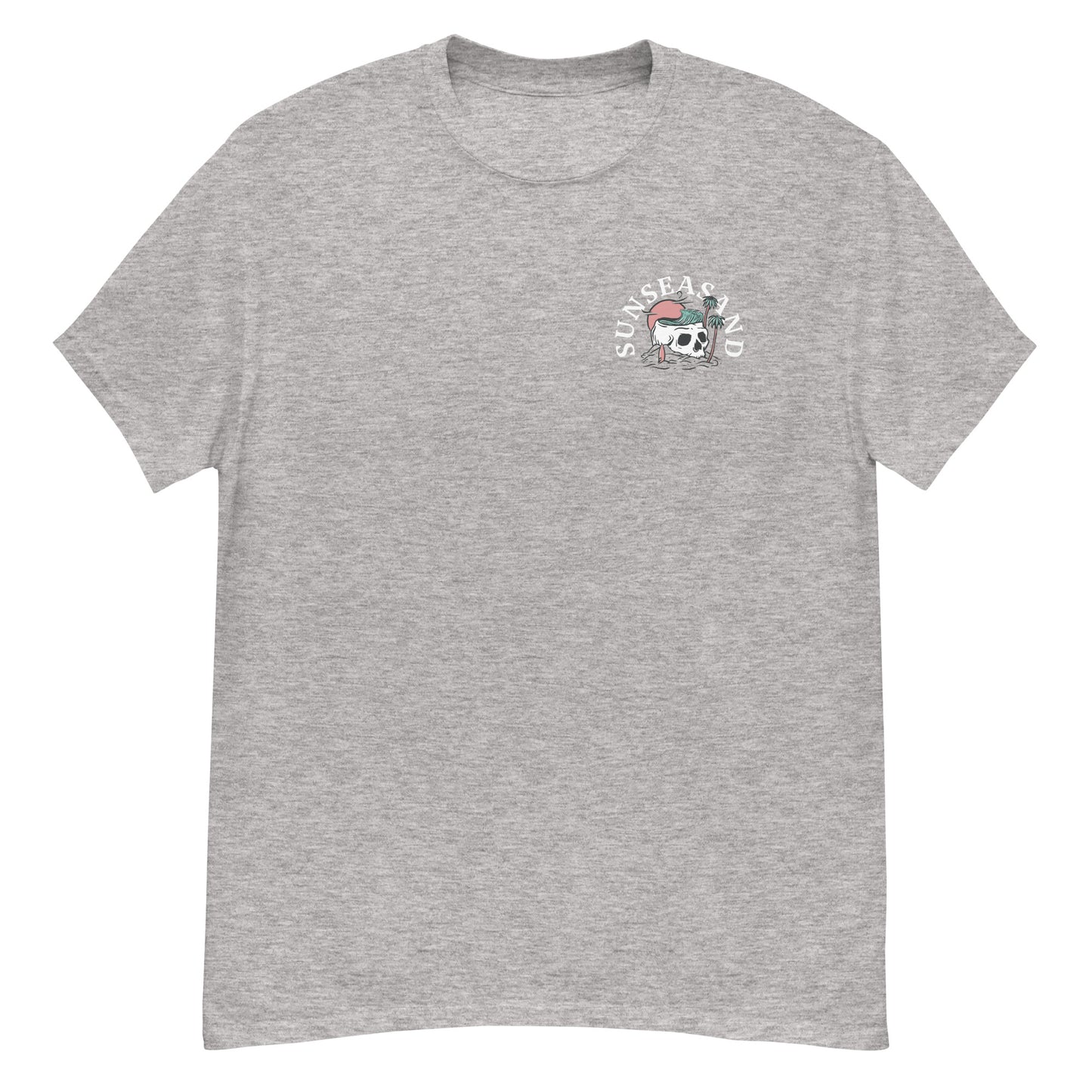Mens Skull Printed Classic Tee