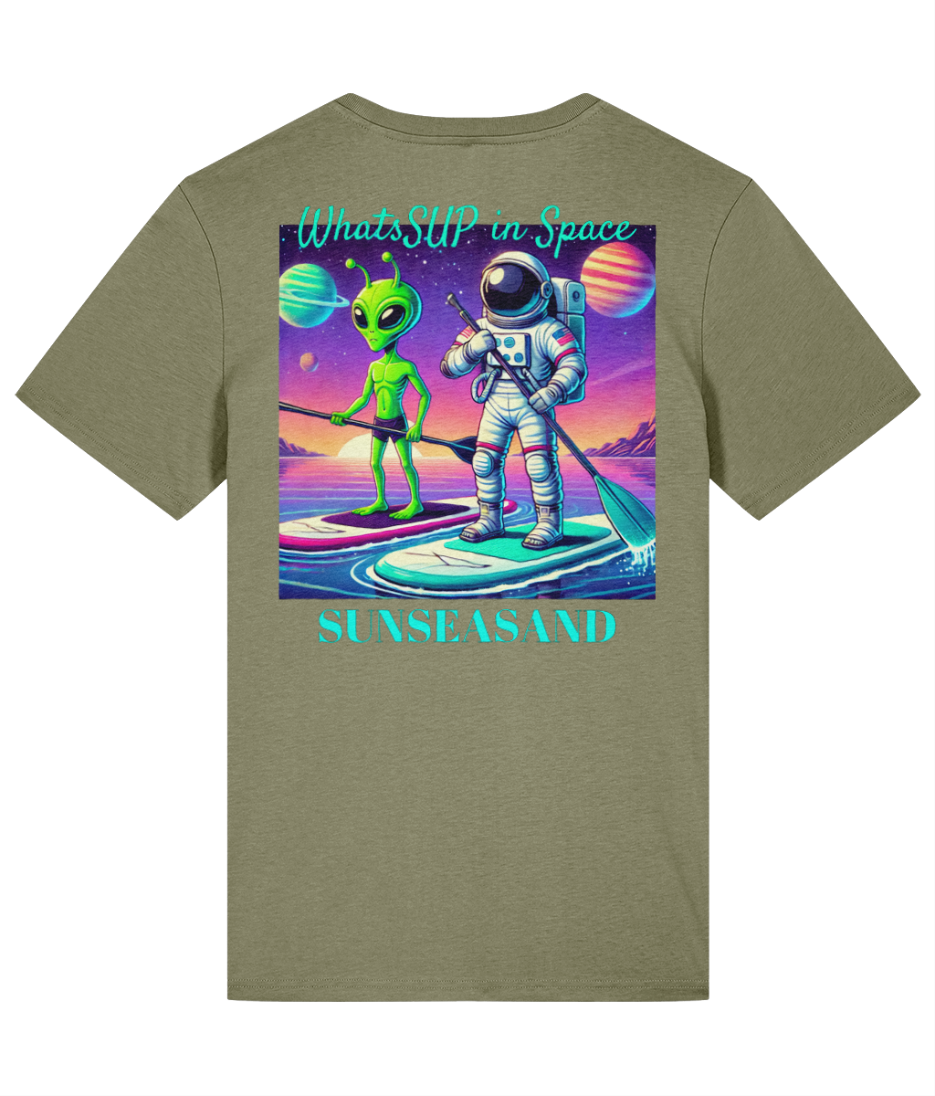 WhatSUP in Space Printed Tee