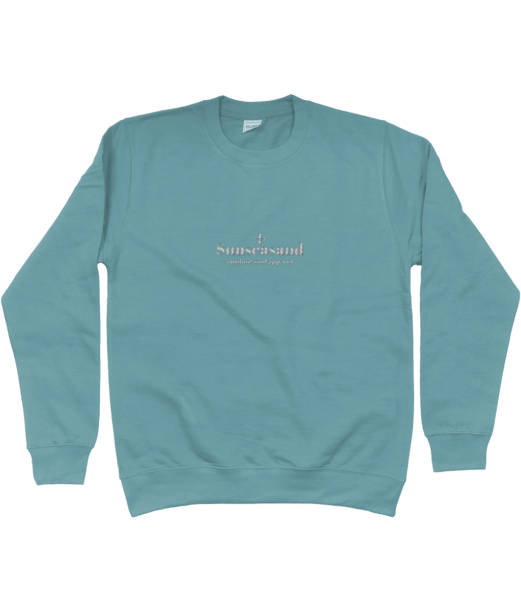 Sunseasand Embroidered Outdoor Soul Apparel Sweatshirt