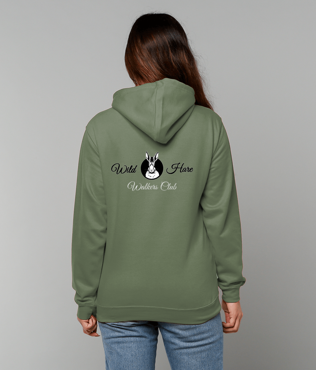 Ladies Sunseasand Wild Hare Walkers Club Printed Hoodie