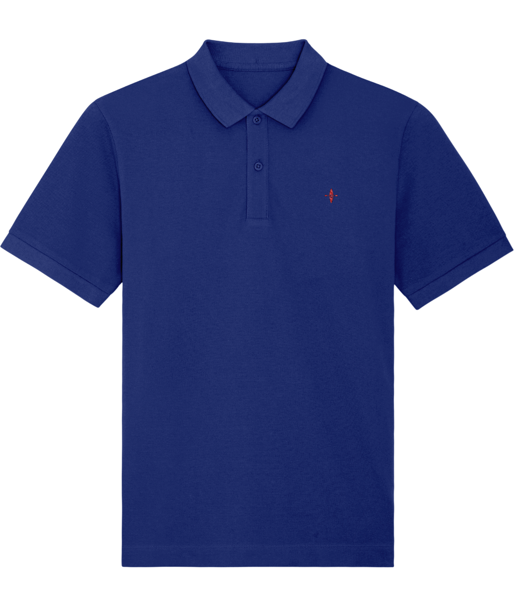 Sunseasand Embroidered.Red Logo Plain Polo Shirt