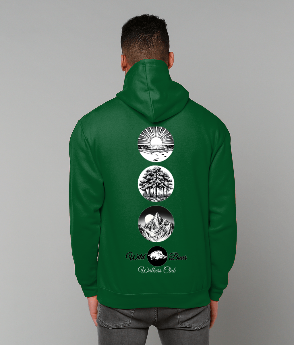 Mens Sunseasand Wild Boar Walkers Club Hoodie