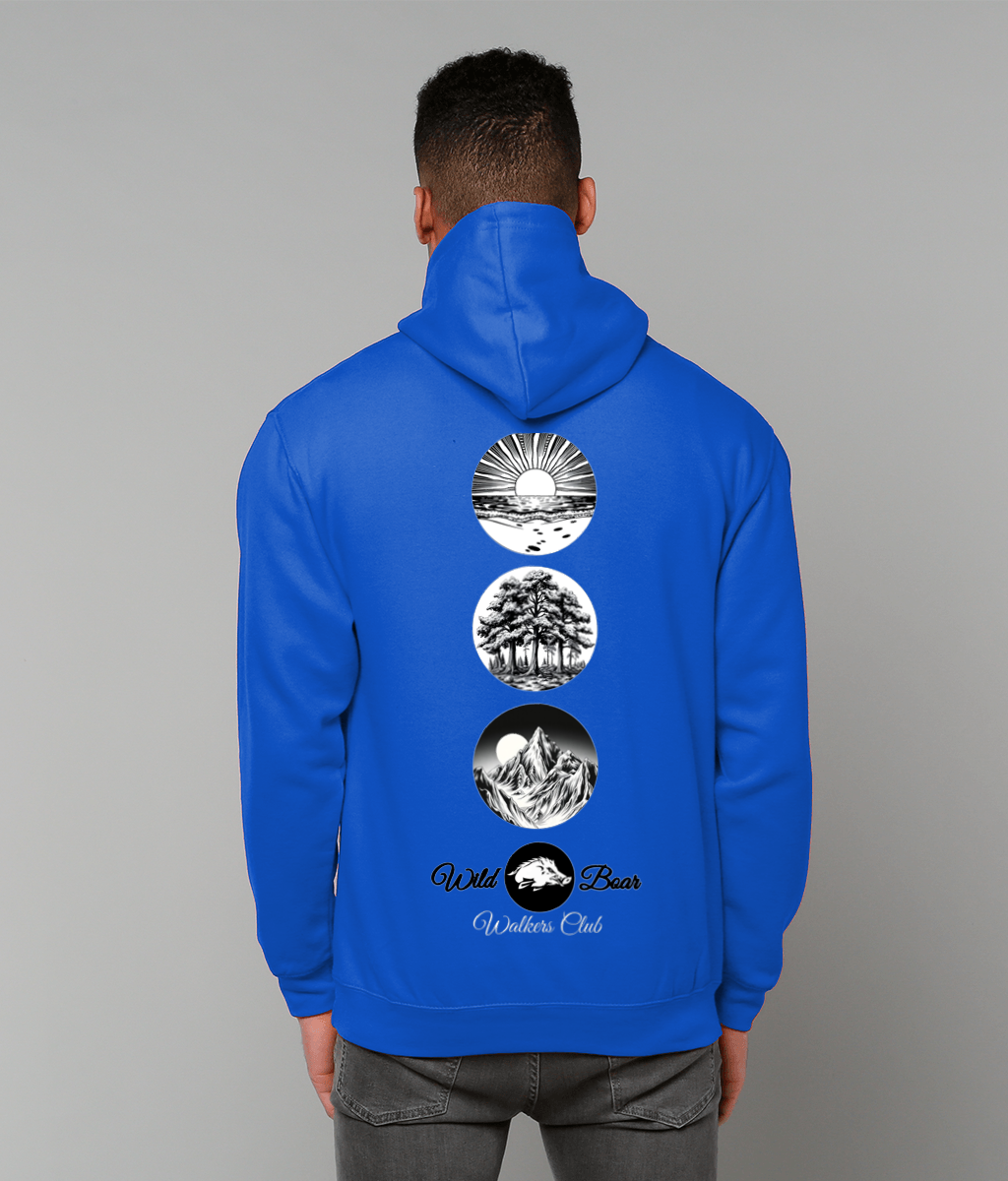 Mens Sunseasand Wild Boar Walkers Club Hoodie