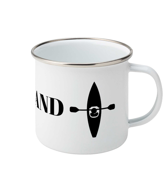 Enamel Sunseasand Logo Mug