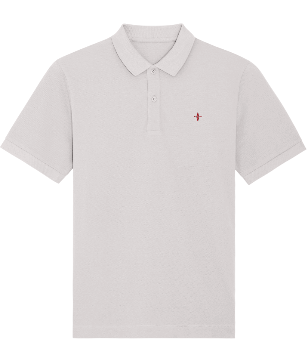 Sunseasand Embroidered.Red Logo Plain Polo Shirt