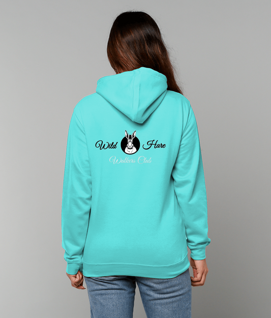 Ladies Sunseasand Wild Hare Walkers Club Printed Hoodie