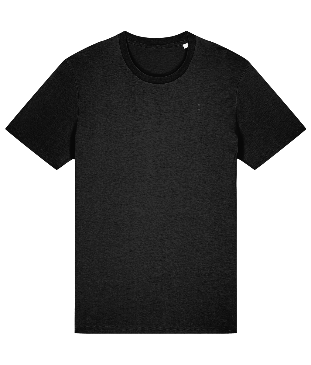 Sunseasand Embroidered Black Logo Plain Tee