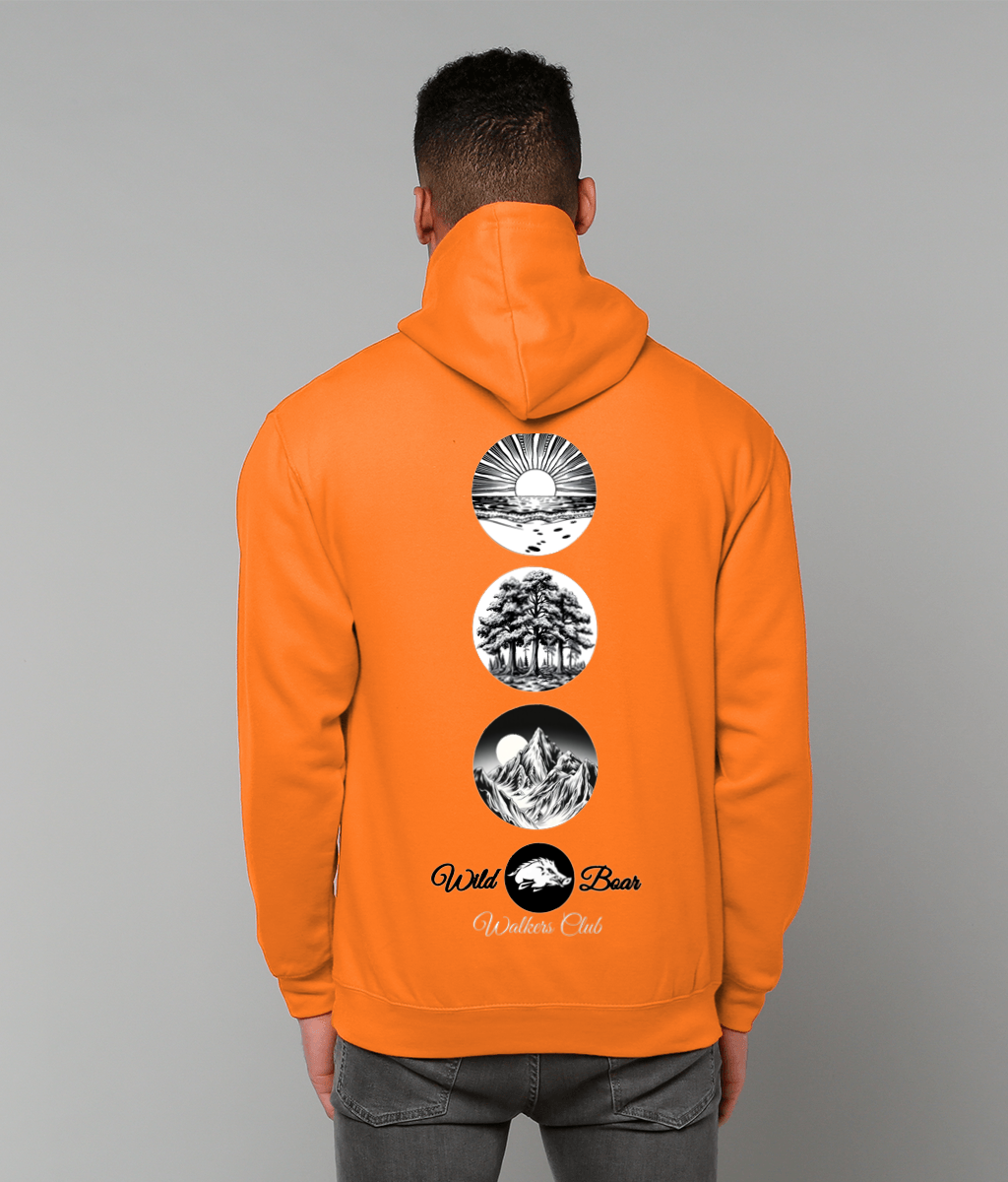 Mens Sunseasand Wild Boar Walkers Club Hoodie