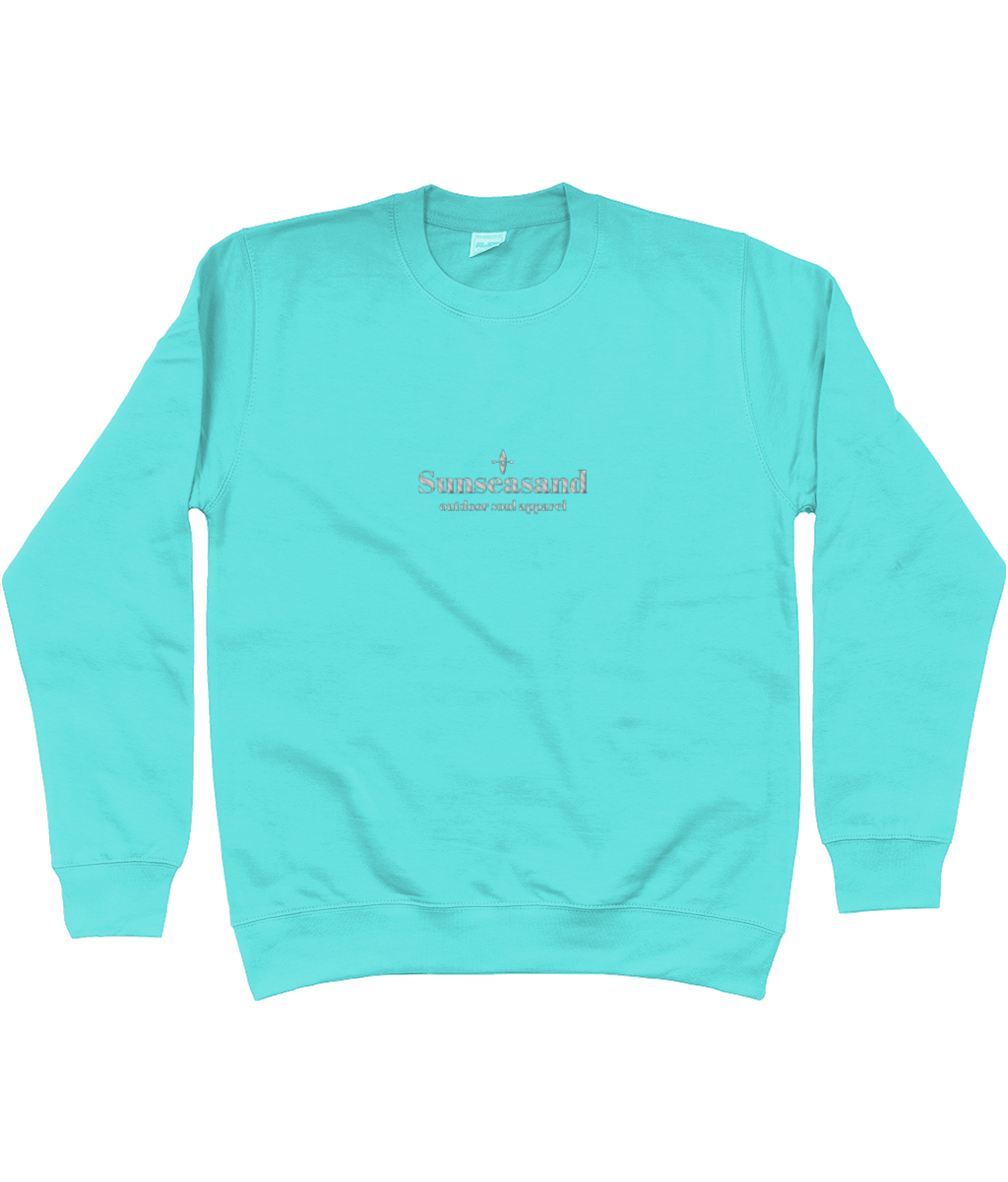 Sunseasand Embroidered Outdoor Soul Apparel Sweatshirt