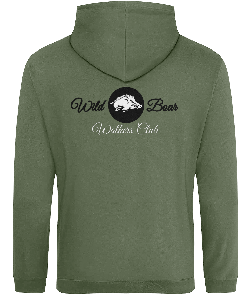 Mens Sunseasand Wild Boar Walkers Club Printed Hoodie