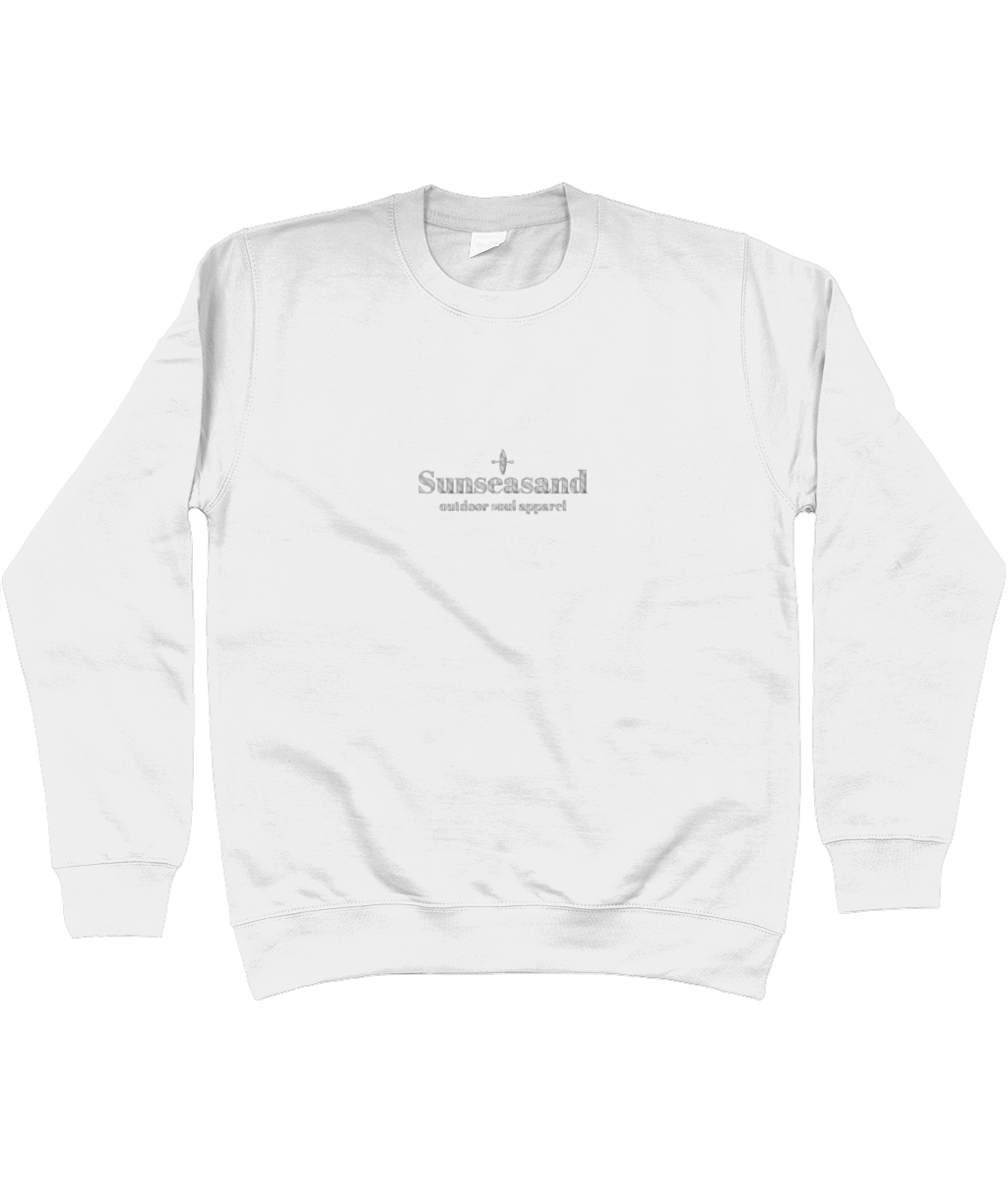 Sunseasand Embroidered Outdoor Soul Apparel Sweatshirt